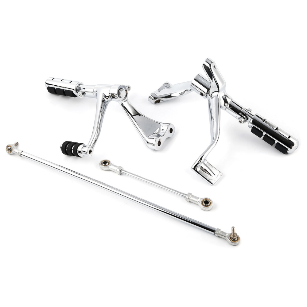 Control Foot Pegs Linkages For 2004-2013 Harley-Davidson XL1200 883 48 72