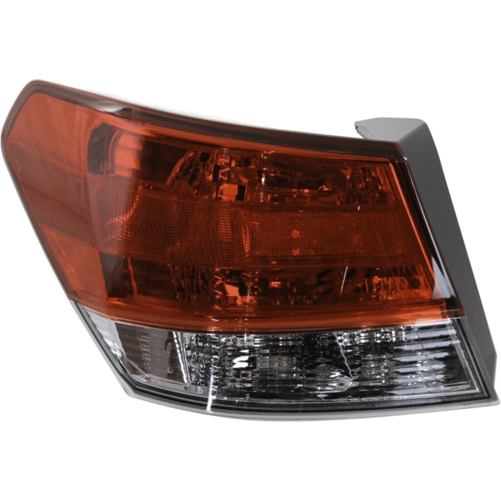 Halogen Tail Light Set For Subaru 2010-2014 Legacy Sedan Outer Clear Lens 2Pcs