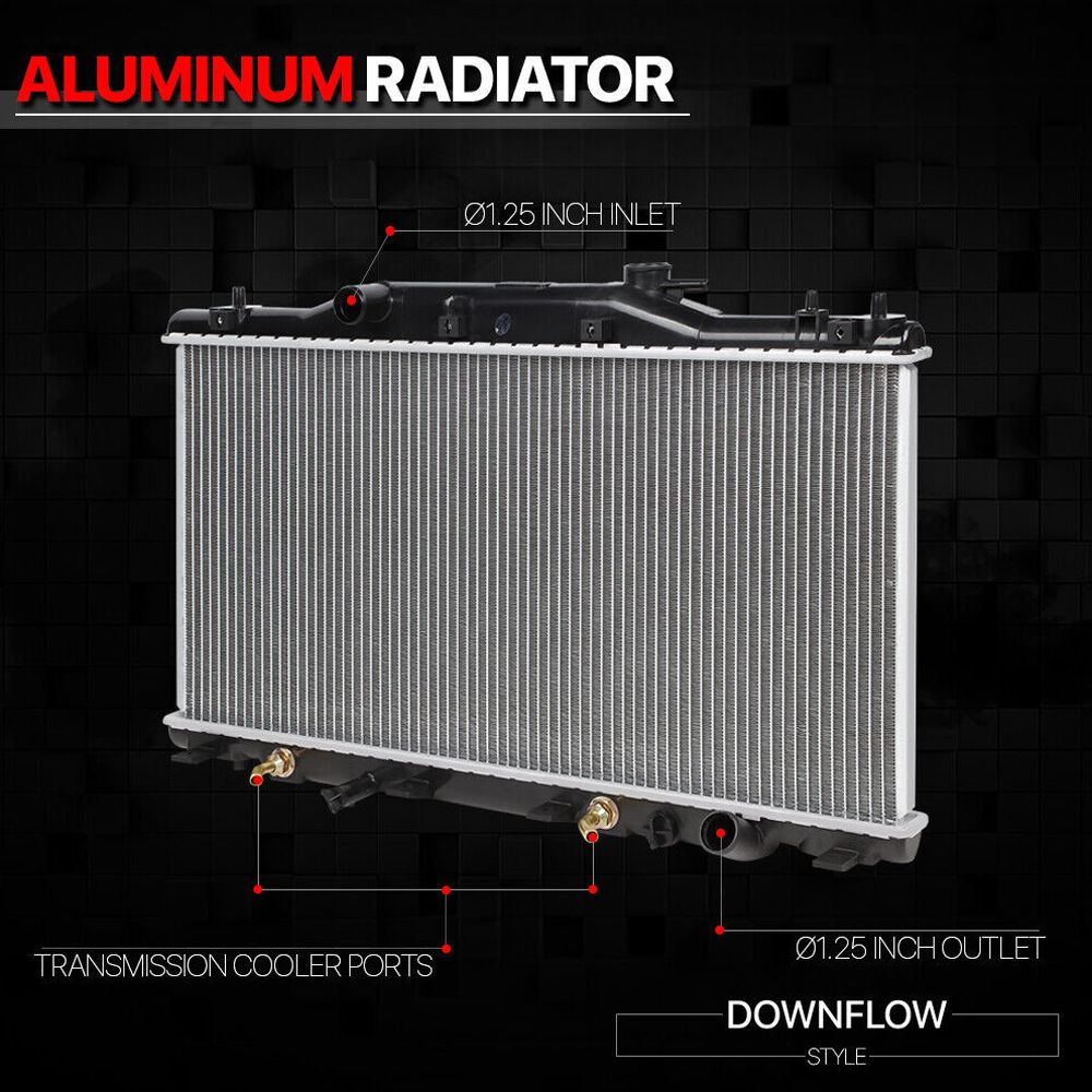 Fits 2002-2006 Acura RSX 2.0 4Cyl Aluminum Factory Replacement Radiator -2412