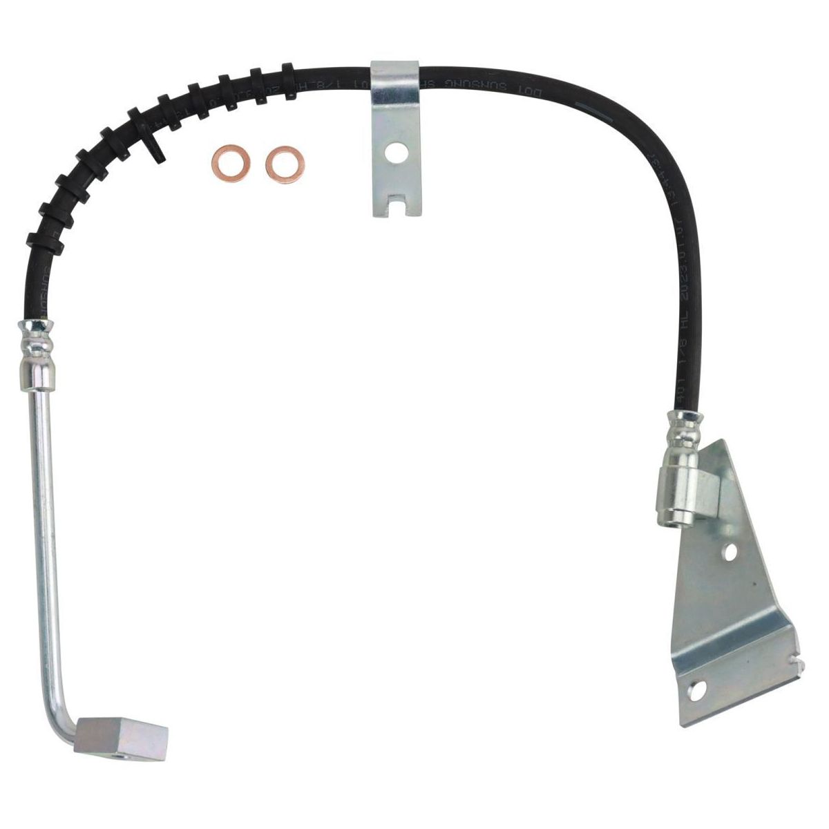 For 99-02 Dodge Ram 1500 Van Base Extended Cargo Van Front Right Brake Hose