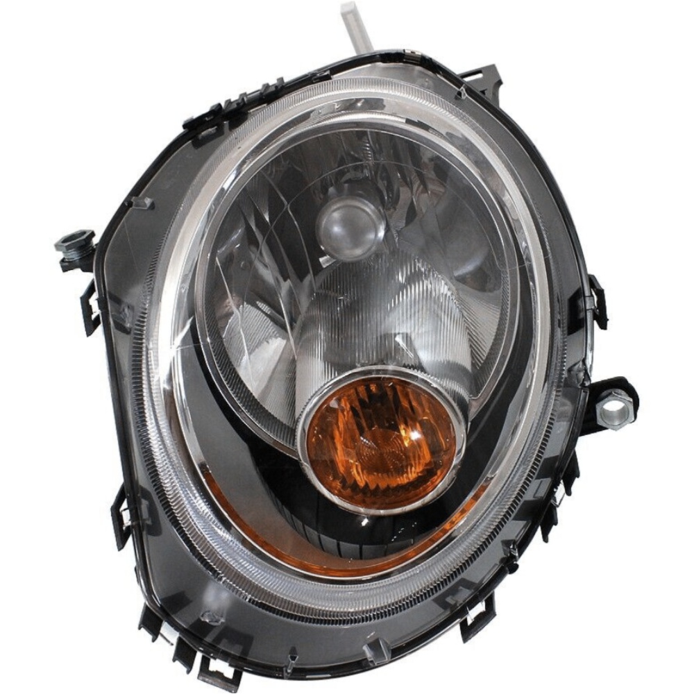 Headlight For 2007-2015 Mini Cooper Left Halogen With Bulb
