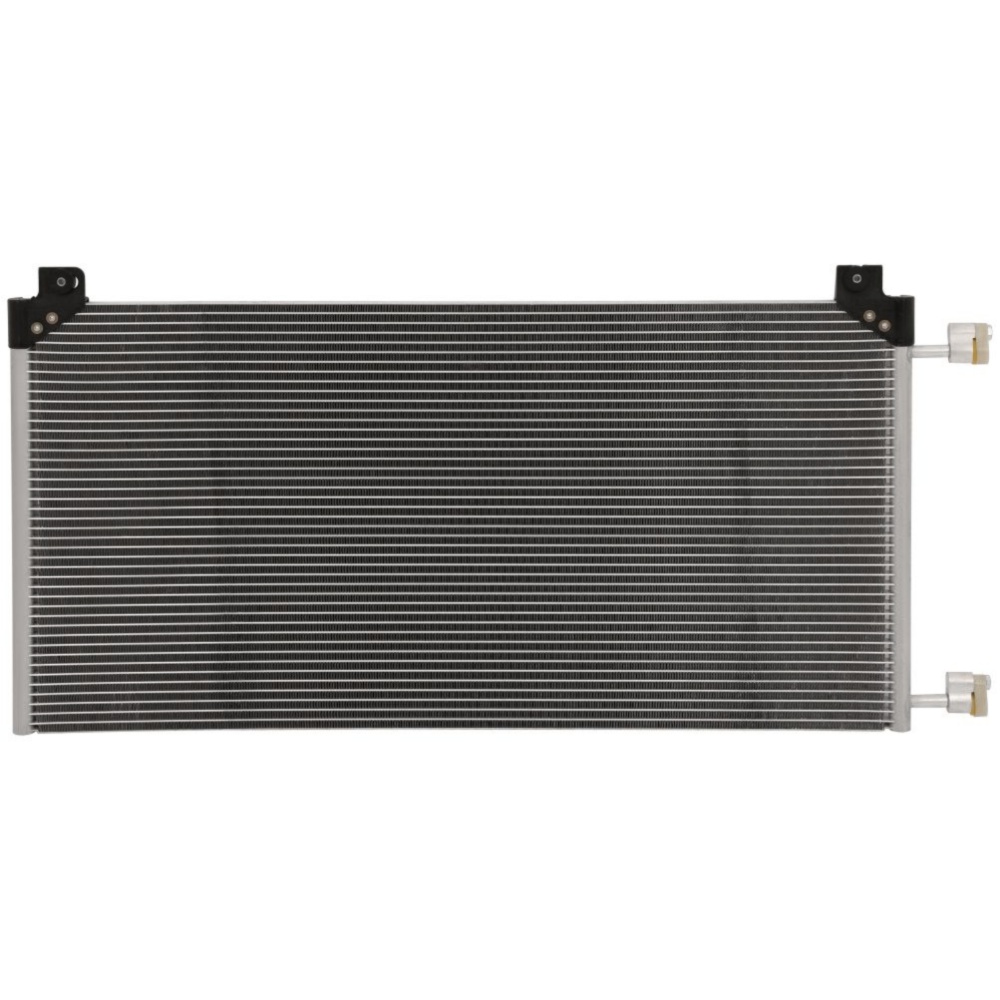 AC Condenser For 02-04 Cadillac Escalade 99-04 Chevrolet Silverado 2500 Aluminum
