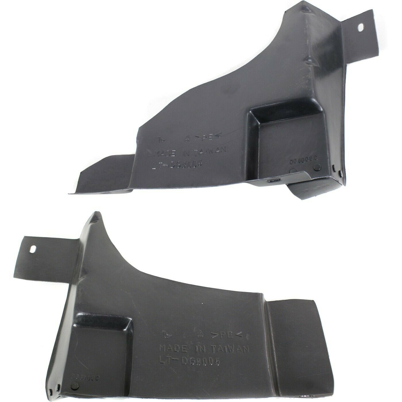 Engine Splash Shields Set Of 2 Left & Right Side LH RH For 2009-2020 Dodge Pair