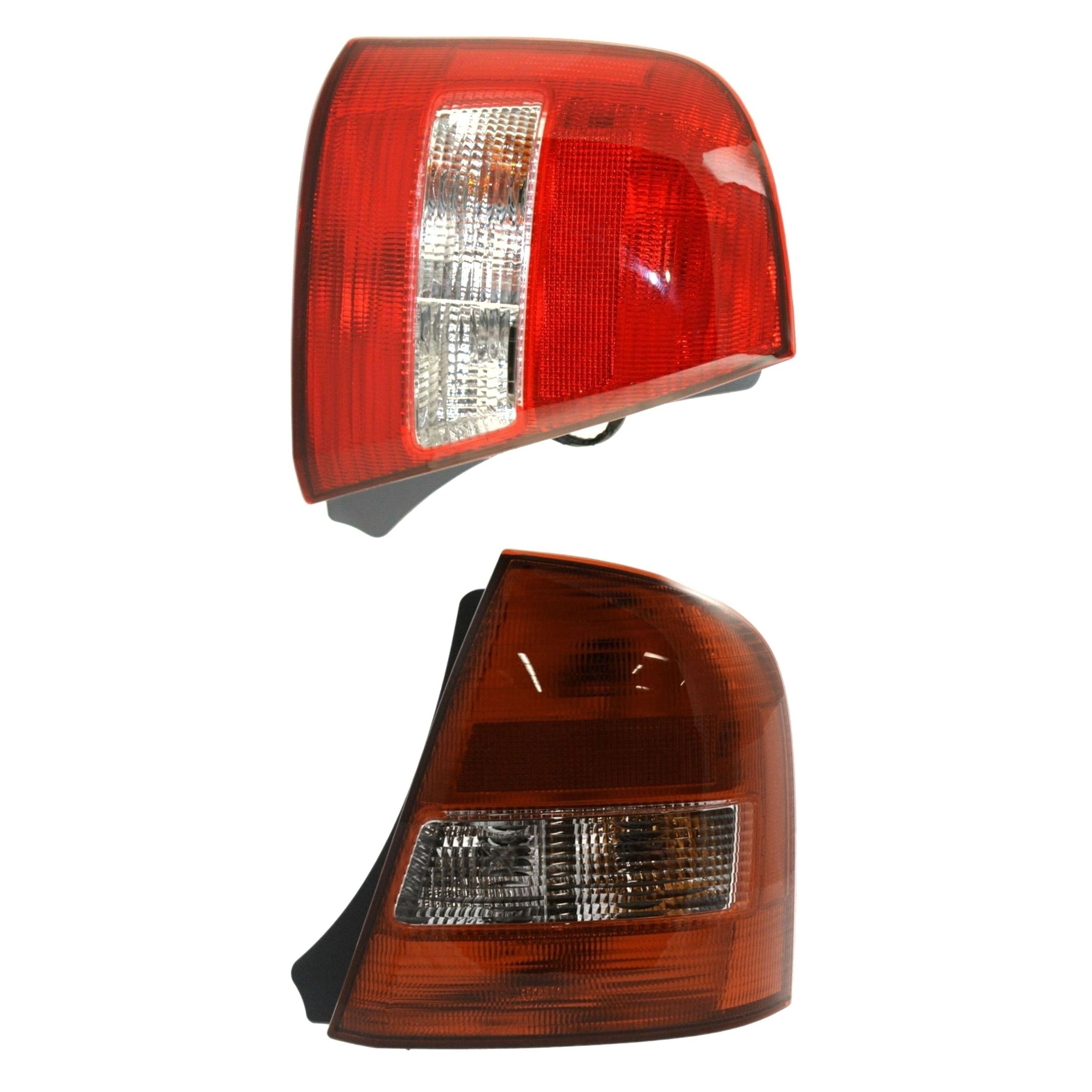 Set Of 2 Tail Lights Taillights Taillamps Brakelights Driver & Passenger Pair