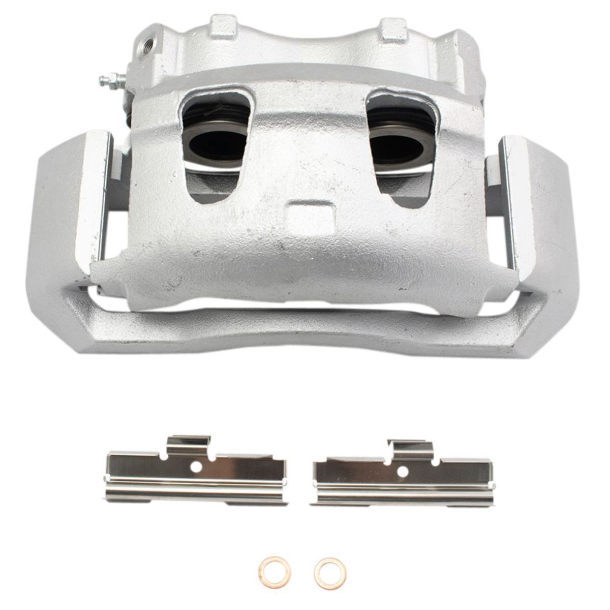 For 07 Ford E-150 Front Disc Brake Caliper With Bracket & Hardware Pair Truck