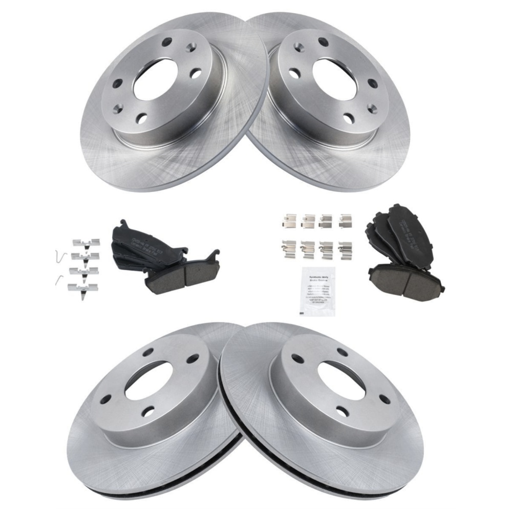 Brake Rotor & Posi Ceramic Pad Front & Rear Kit For 90-93 Miata Convertible