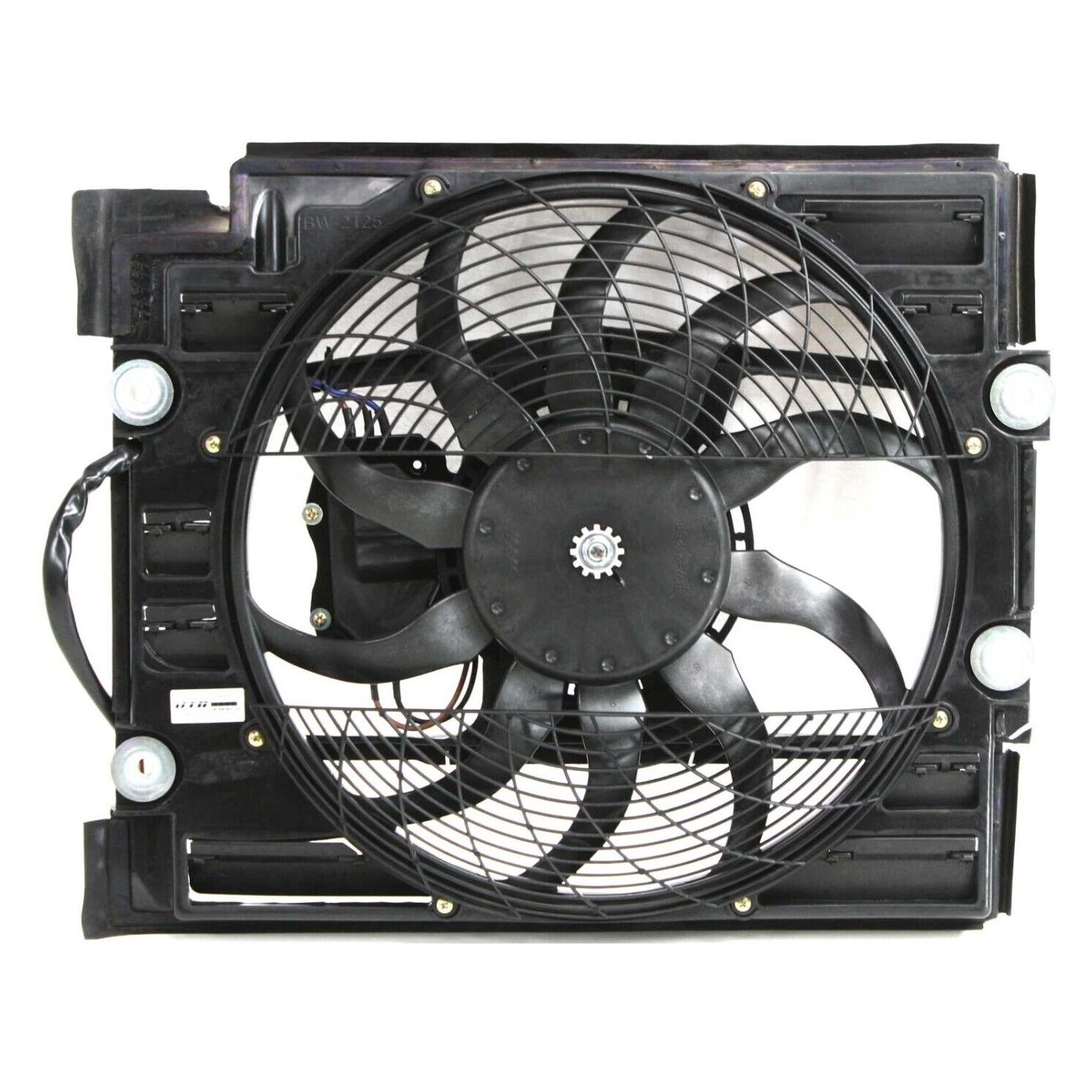 Radiator Pusher Cooling Fan Assembly For 2000-2003 BMW M5 Base Sedan 528It E39