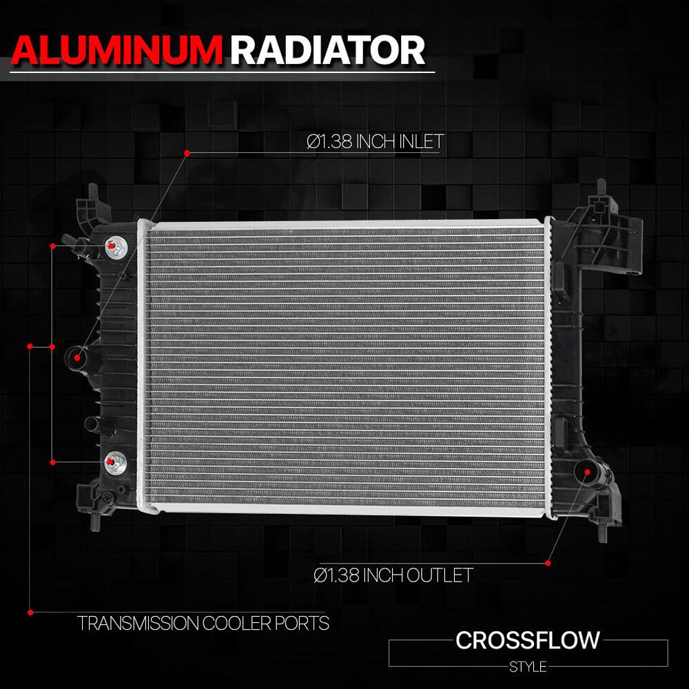 For Sonic A86536-74231ARMEO AT/MT Aluminum Factory Replacement Radiator-13247