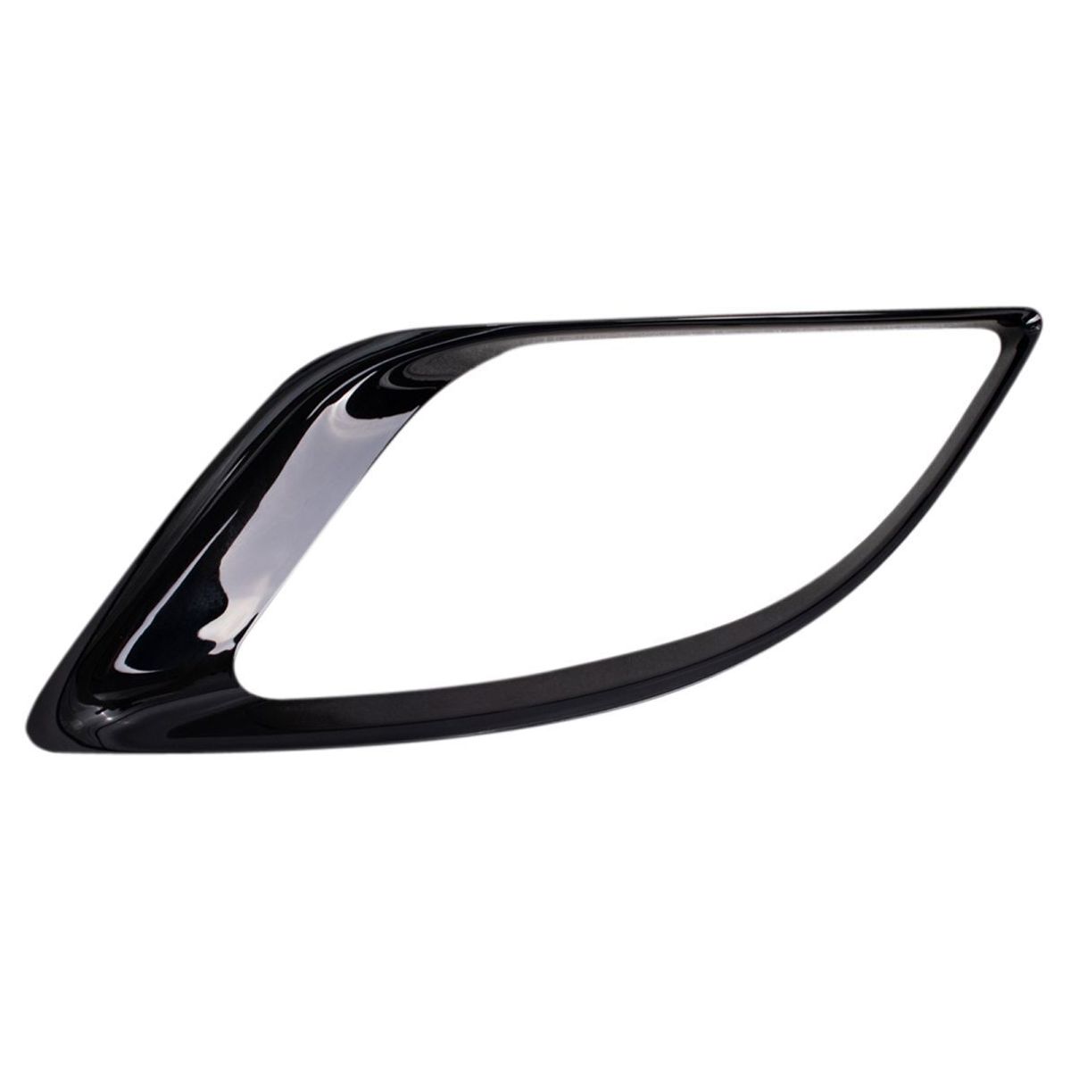 For 17-20 Durango GT Fog Light Bezel Bumper Insert Set Left & Right Sides Black