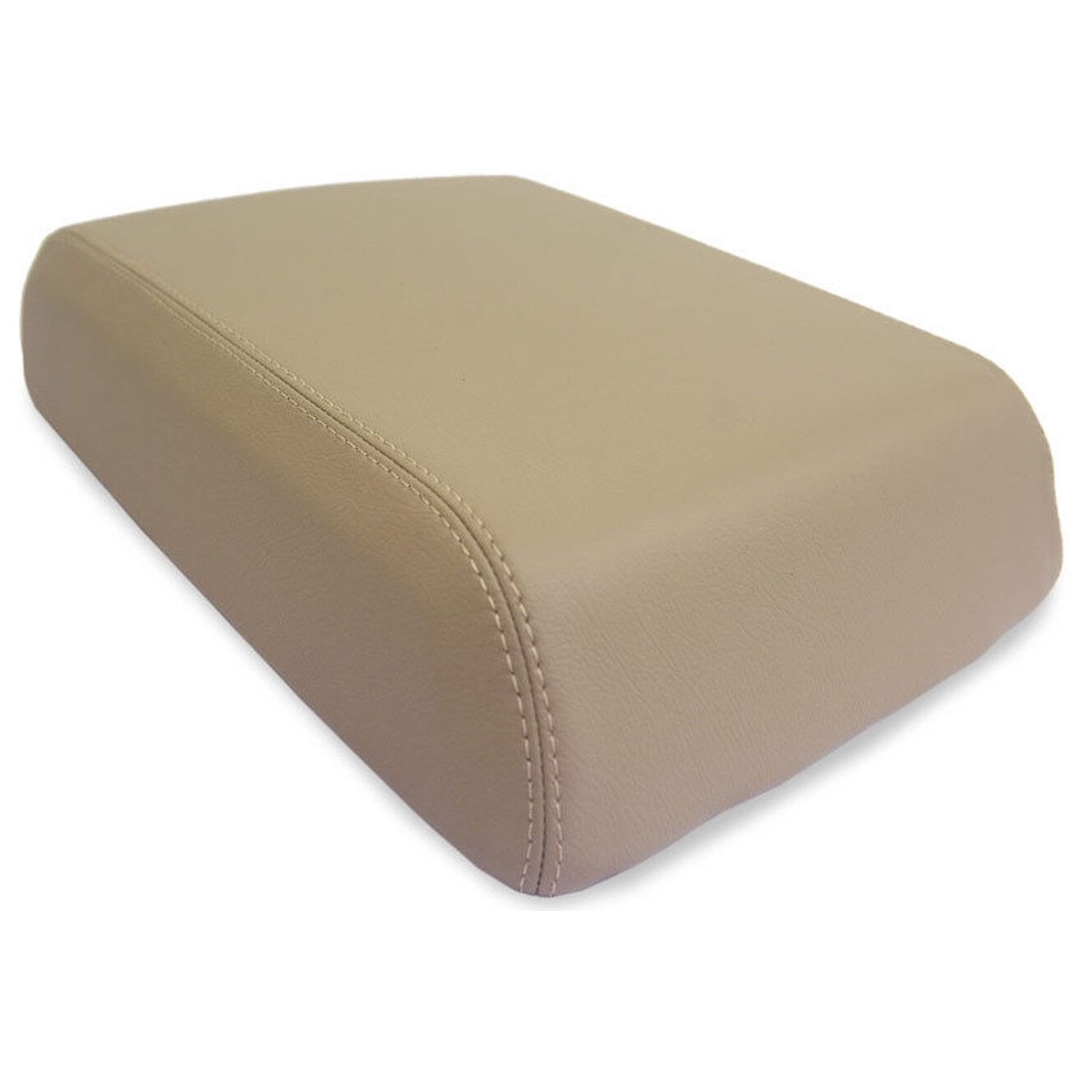 Center Console Armrest Leather Synthetic Cover For 99-09 F-250 99-01 Lobo Beige