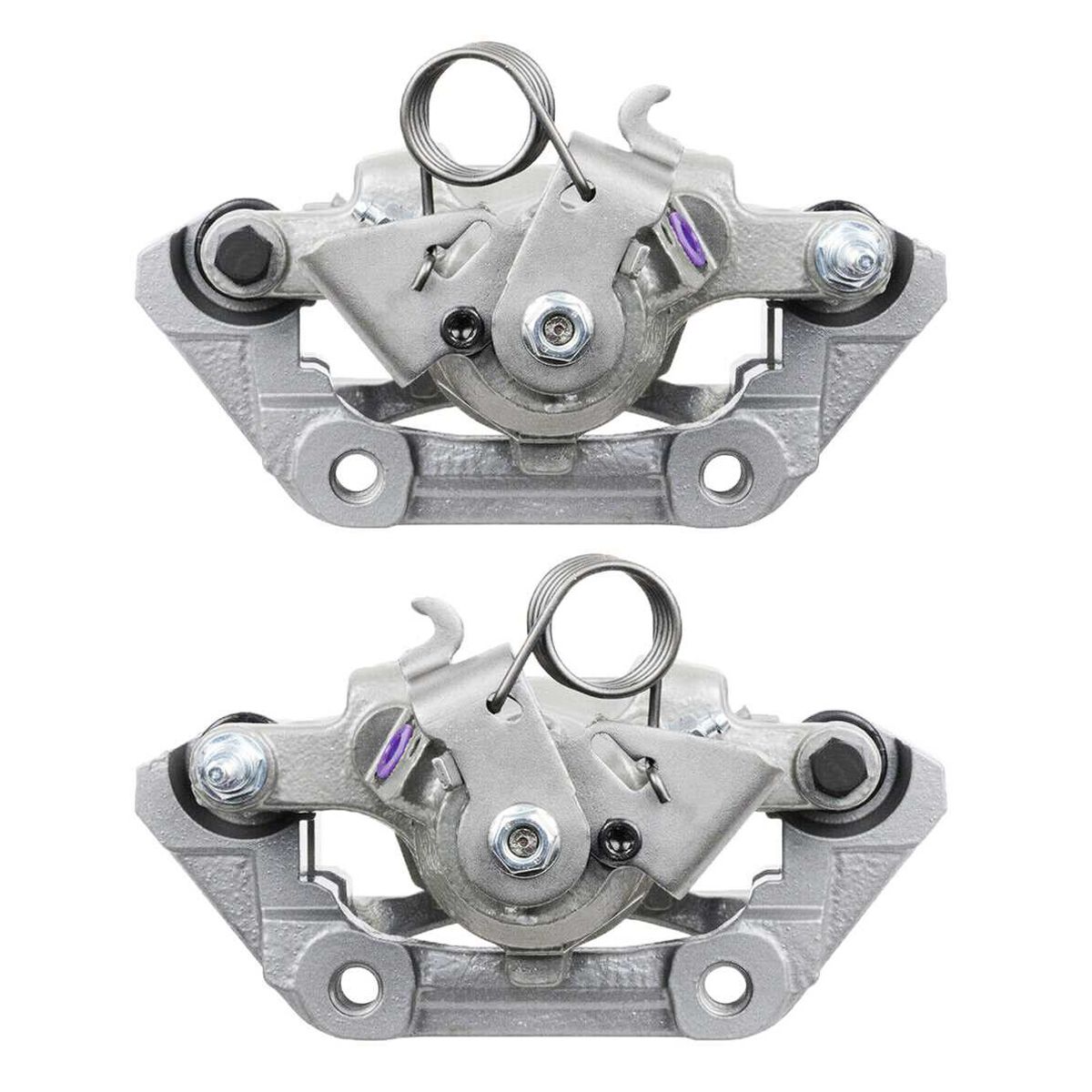 Front And Rear Brake Calipers With Bracket Set Of 4 Edge Lincoln MKX V6