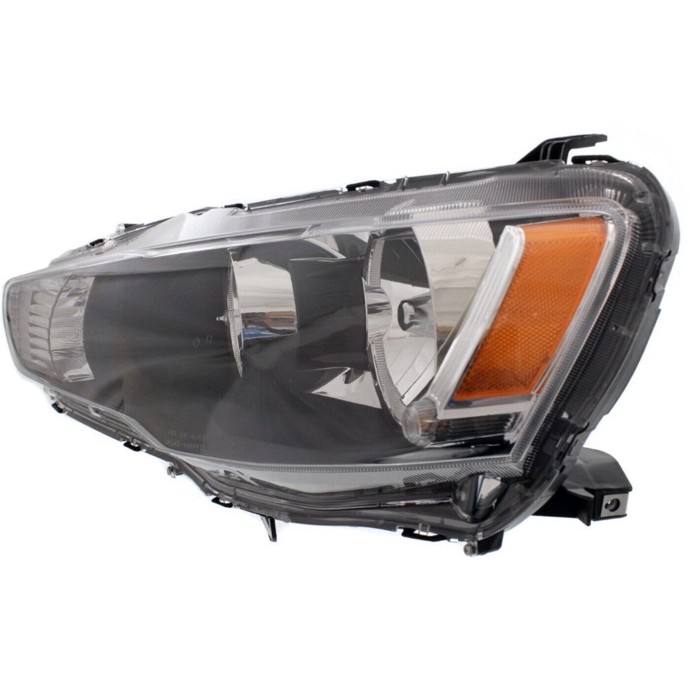 Headlight For 2009-2017 Mitsubishi Lancer Left With Bulb