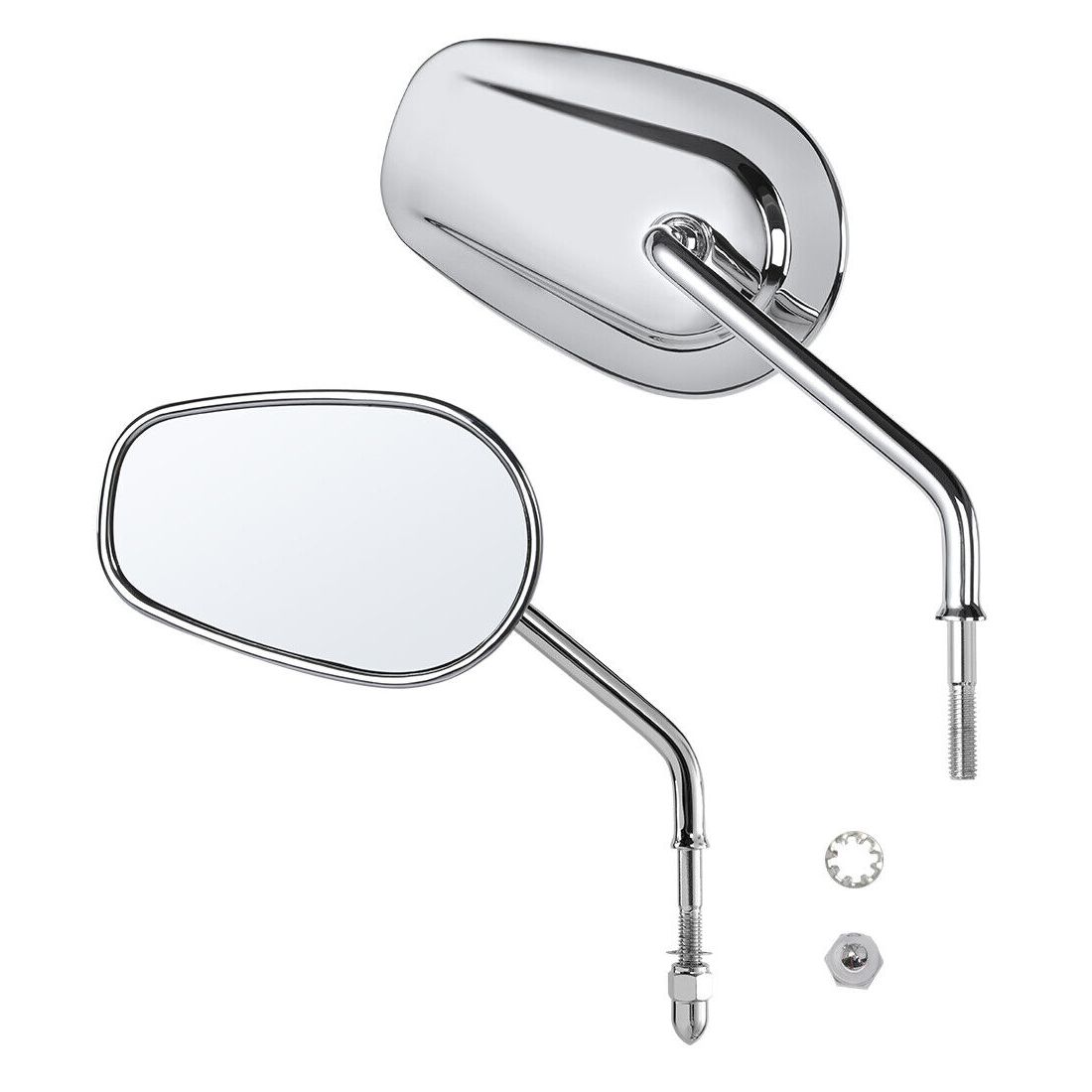 Rear View Mirrors For 1961-1965 Harley-Davidson AH Topper Slim Springer Heritag