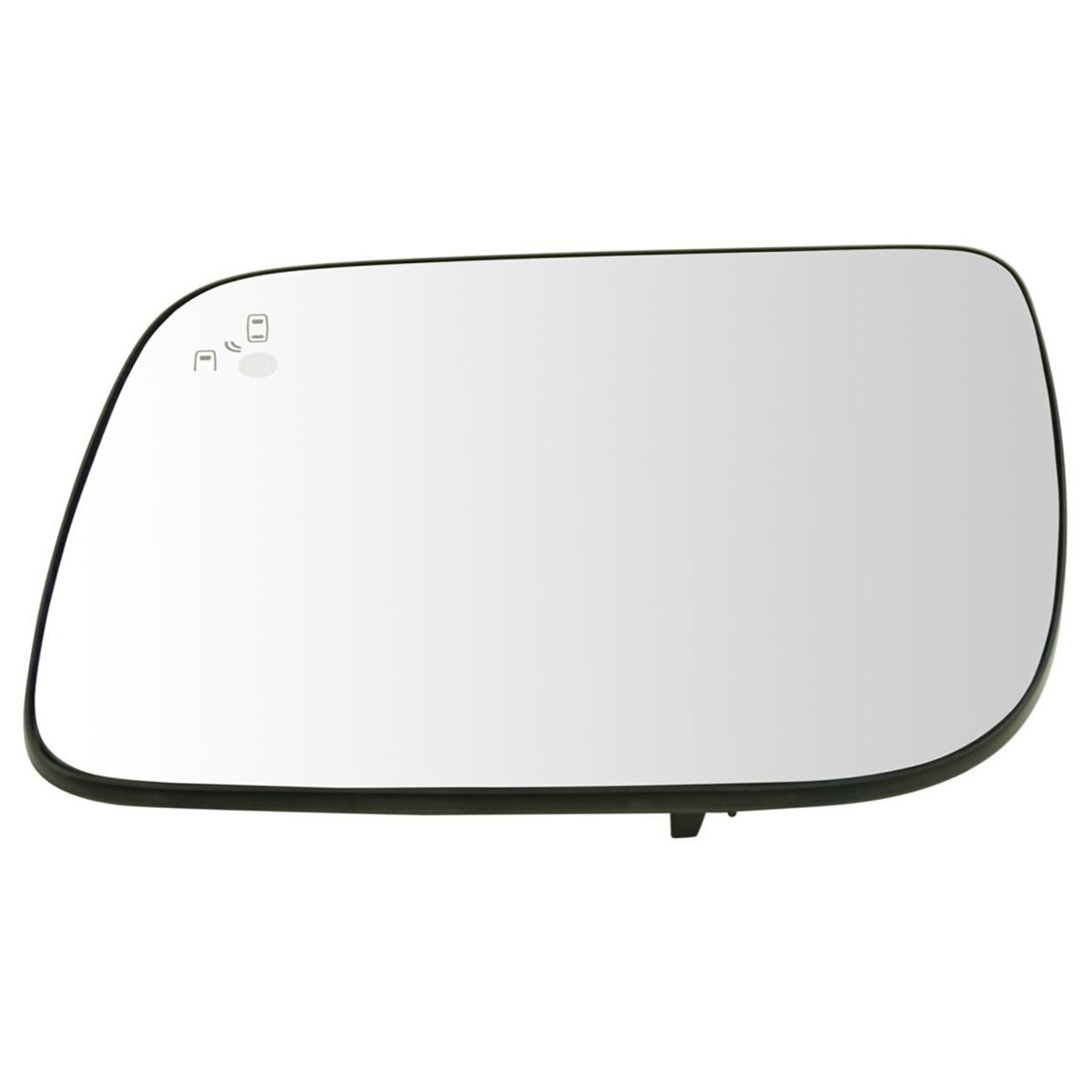 Mirror Glass 5.25 Inch Heated Blind Spot Driver Side LH Explorer