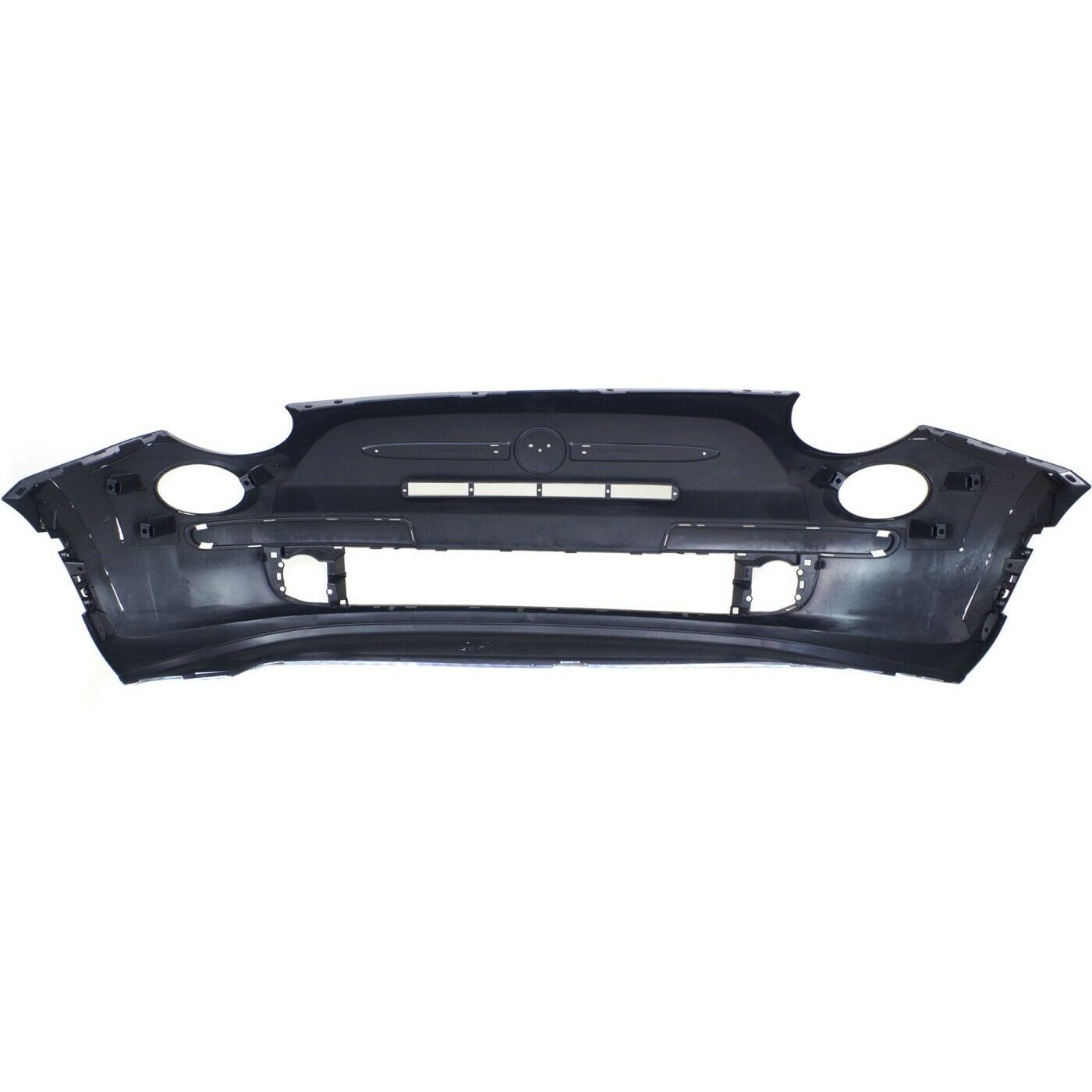 Bumper Cover For 2012-2017 Fiat 500 With Chrome Insert Fog Light Holes Front