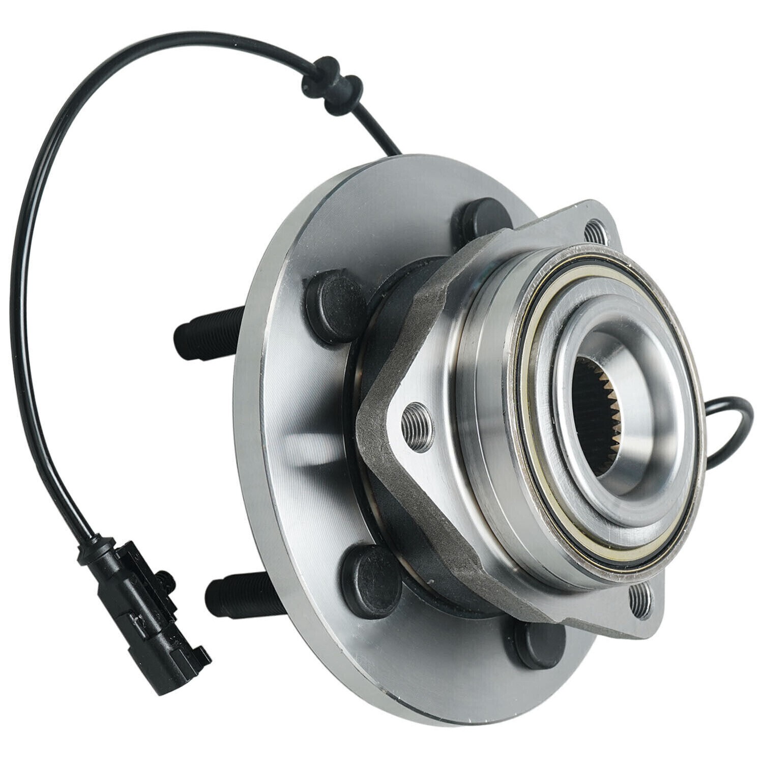 Pair Front Wheel Hub Bearing Assembly Fit 07-09 Chrysler Aspen 06-09 Durango