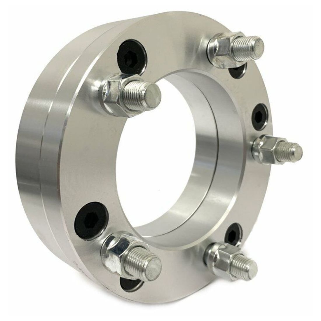 2pc 6x135 To 5x5.5 Wheel Adapters 2" Inch Use 5x5.5 Rims On 6 Lug F-150 14x1.5