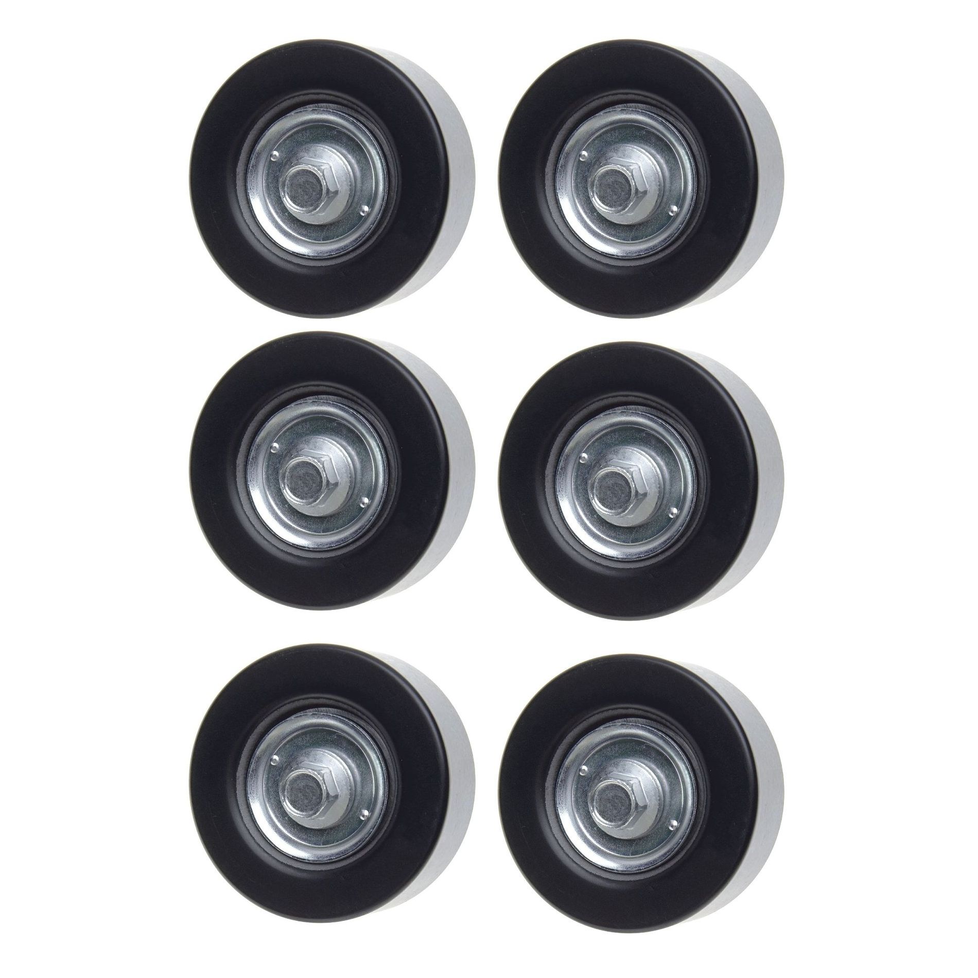 6 Sets Of - For 02-04 Ford Escape Accessory Drive Belt Idler Pulley-DriveAlign Pulley
