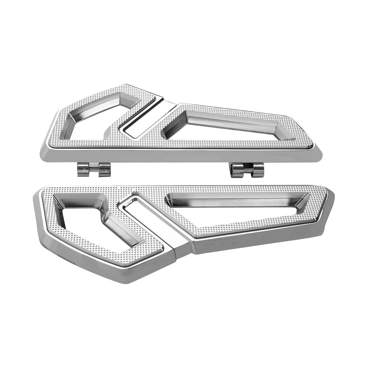 For 11-13 Harley-Davidson Blackline Chrome Front Driver Floorboard Footboard