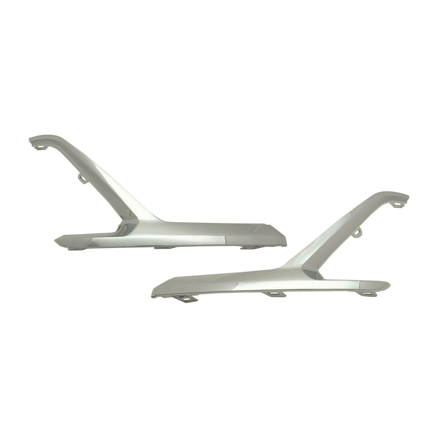 For GMC 18-21 Terrain Fog Light Trims Driving Lamp Set Of 2 LH & RH Pair