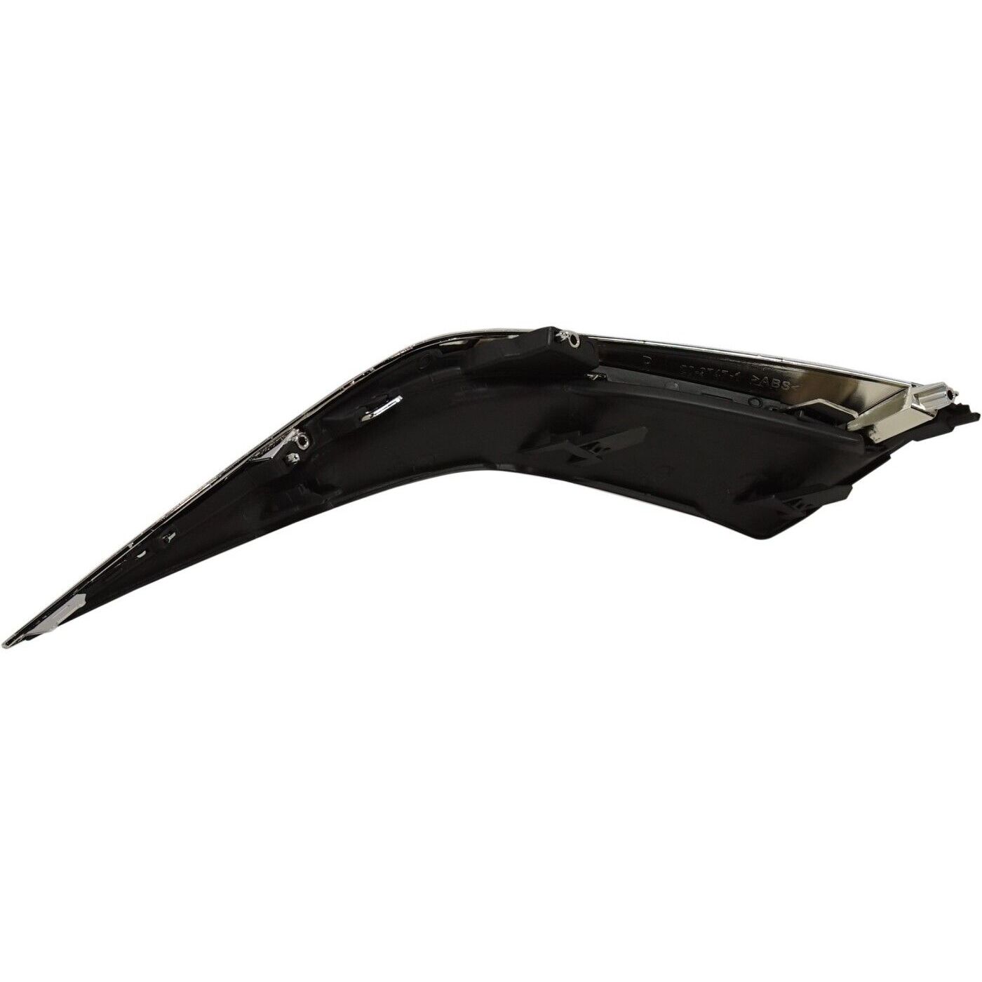 Bumper Trims For Lexus 21-22 ES250 Base Front Left Right Black And Chrome Trim