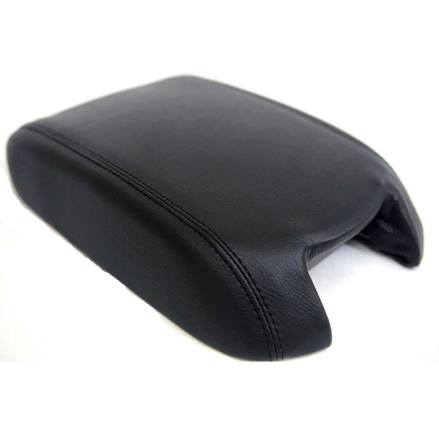 Center Console Armrest Leather Synthetic Cover For Ford 10-19 Taurus Sedan Black