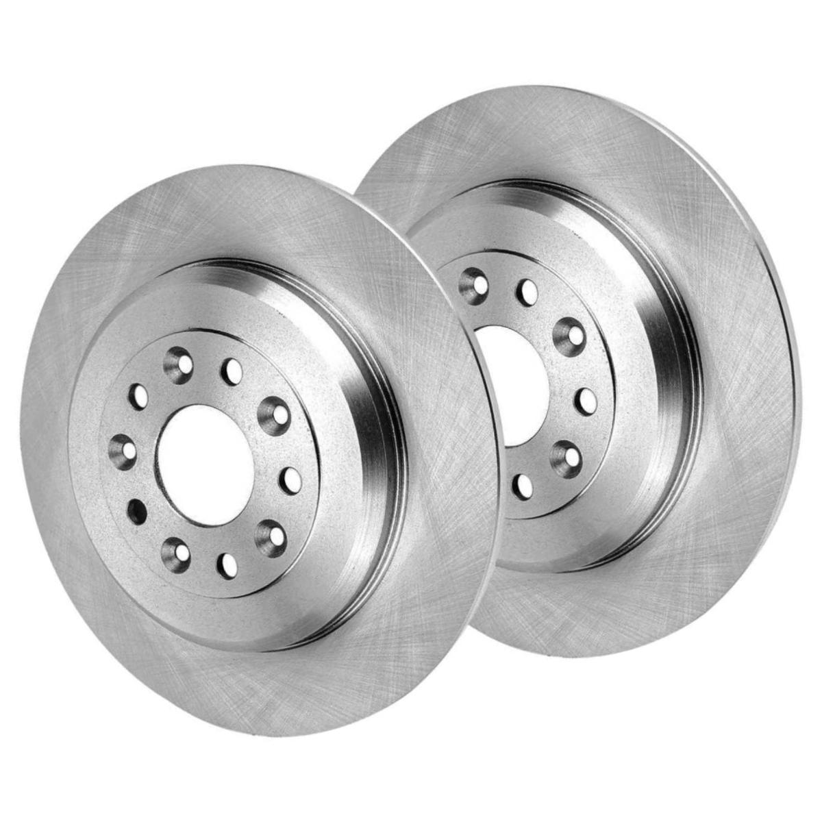 For 2011-2014 Edge 2008-2019 Taurus 2011-2019 Explorer Rear Brake Rotor Pair
