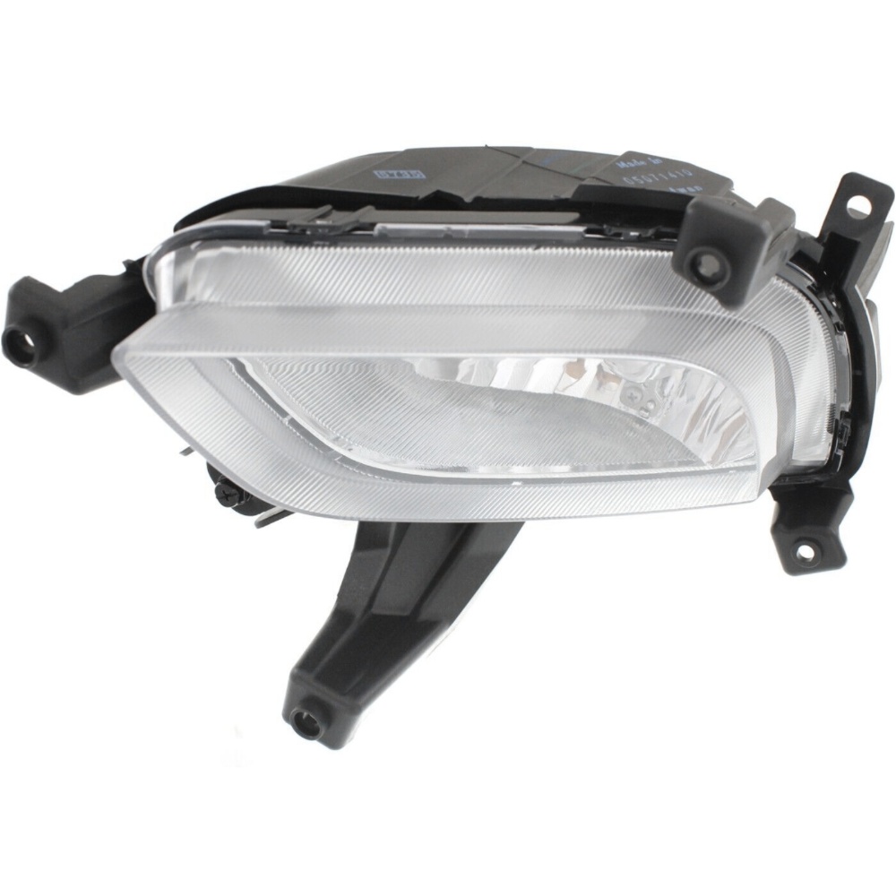 Clear Lens Fog Light For Kia Forte Forte5 Driver Side Plastic Lens W/ Bulb