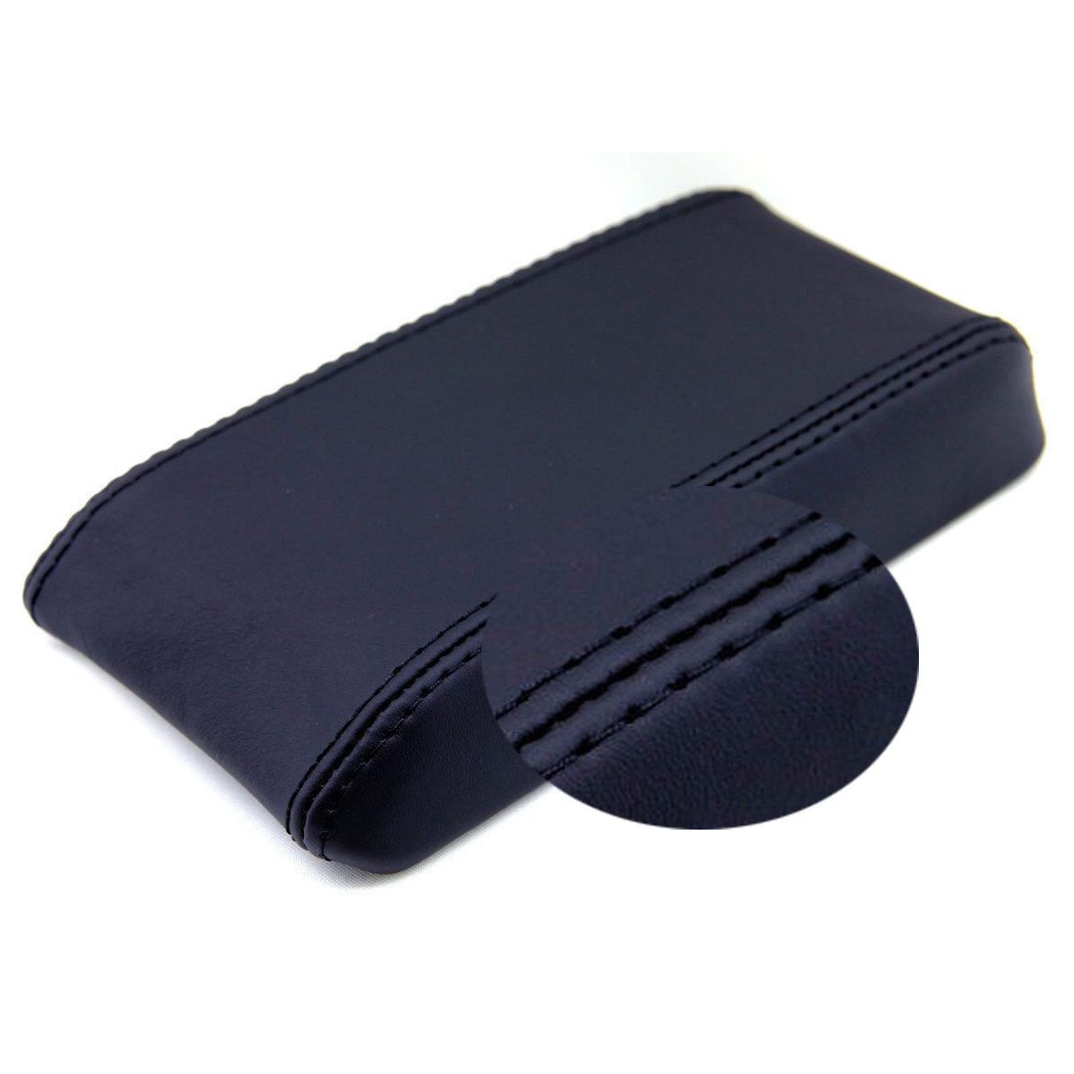 Center Console Armrest Leather Synthetic Cover For Toyota 82-86 Celica 82- Black