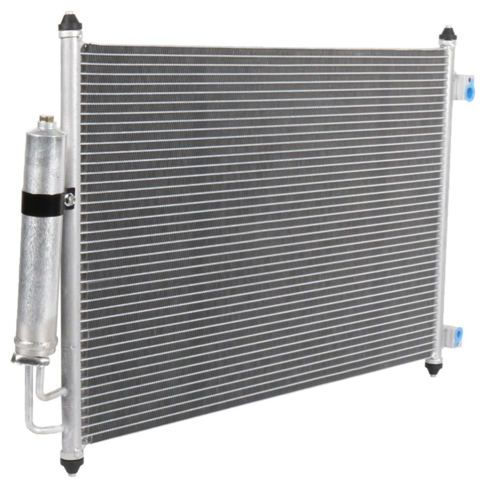 2 Sets Of - Aluminum AC Condenser For Nissan 08-14 Rogue 14-15 Rogue Select 2.5L L4