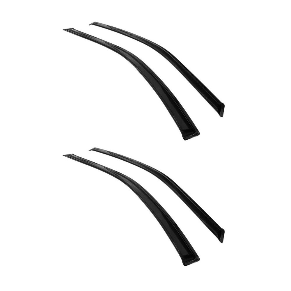 2 Sets Of - For 92-96 Prelude Coupe BA8 BB2 Window Visors Slim Style Acrylic Rain Sun
