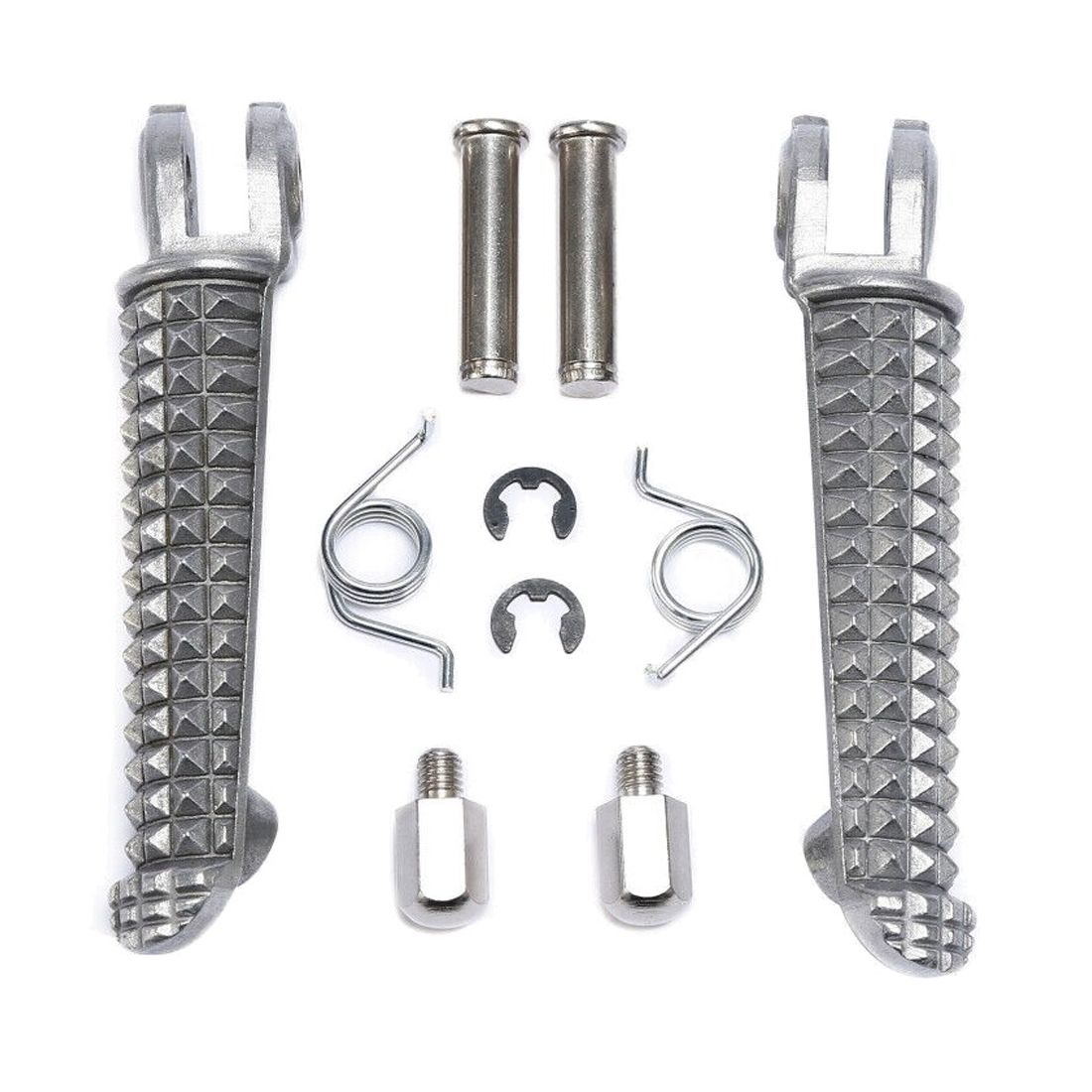 Front Footpegs Peg Footrest For 2006-2009 Yamaha YZF R6S Yzf R6S