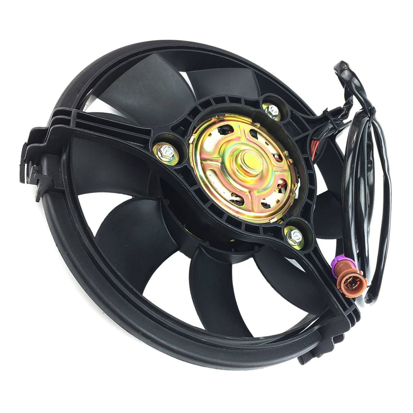1pcs AC A/C Condenser Cooling Fan For Audi A4 A4 Quattro A6 A6 Quattro VW Passat