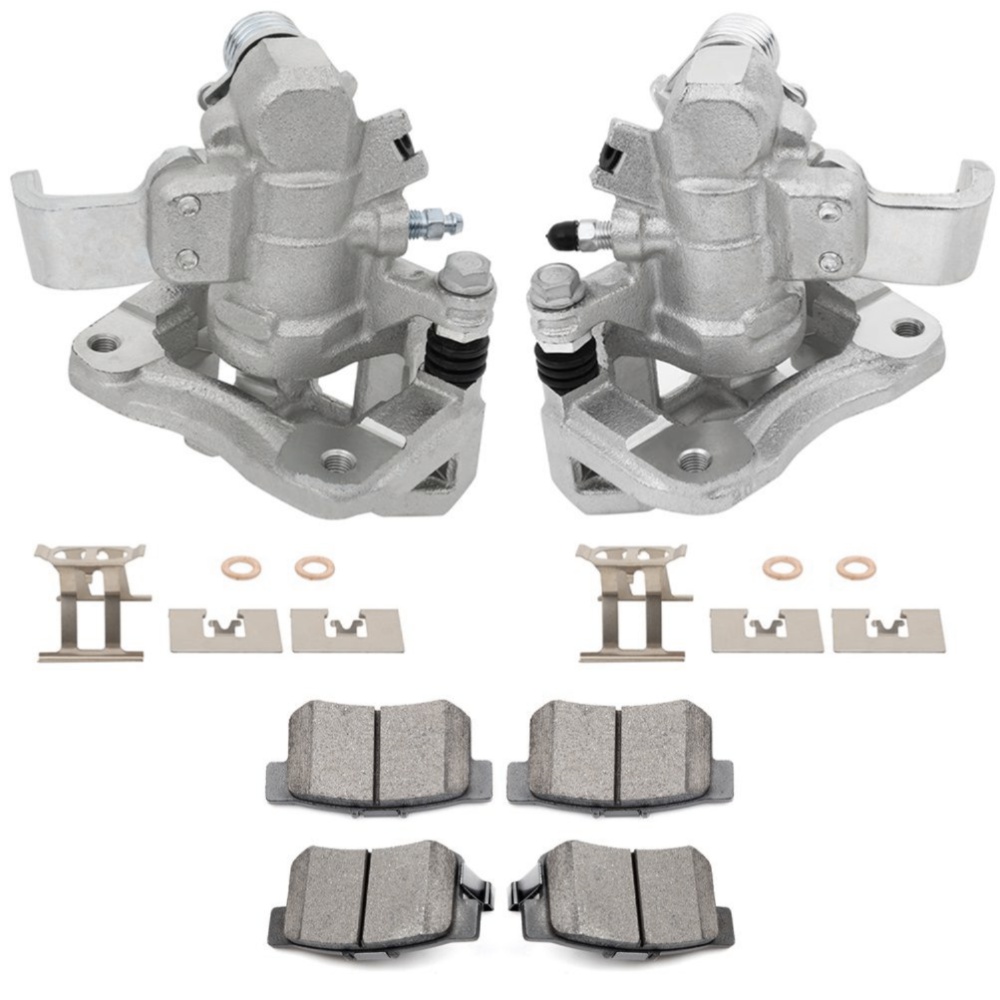 Rear Brake Calipers And Ceramic Pads For Acura CSX Acura ILX Honda Civic