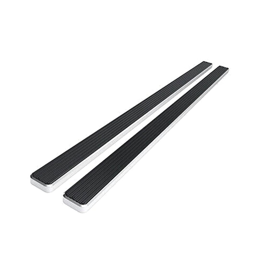 Running Board Side Step Nerf Bars 4in Aluminum Silver Fit Nissan Rogue 14-20