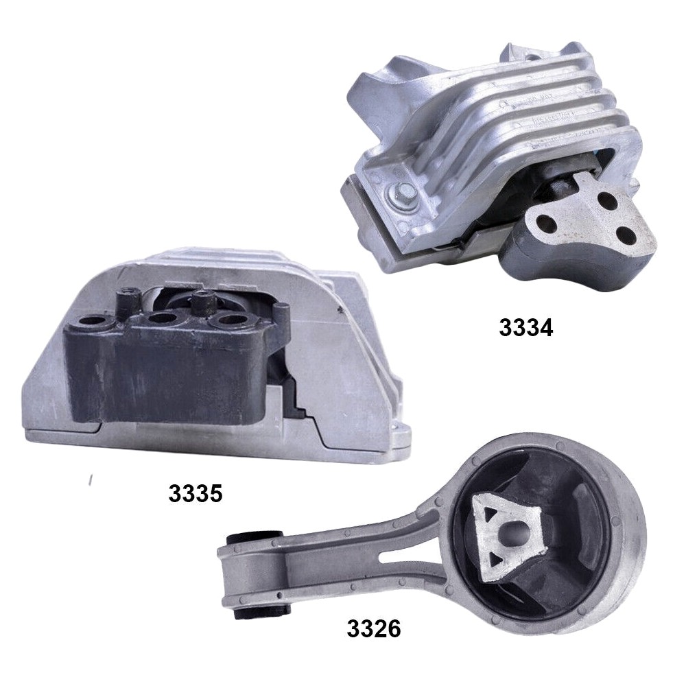 Engine Mounts & Automatic Trans Mount 3PCS , 2.4L