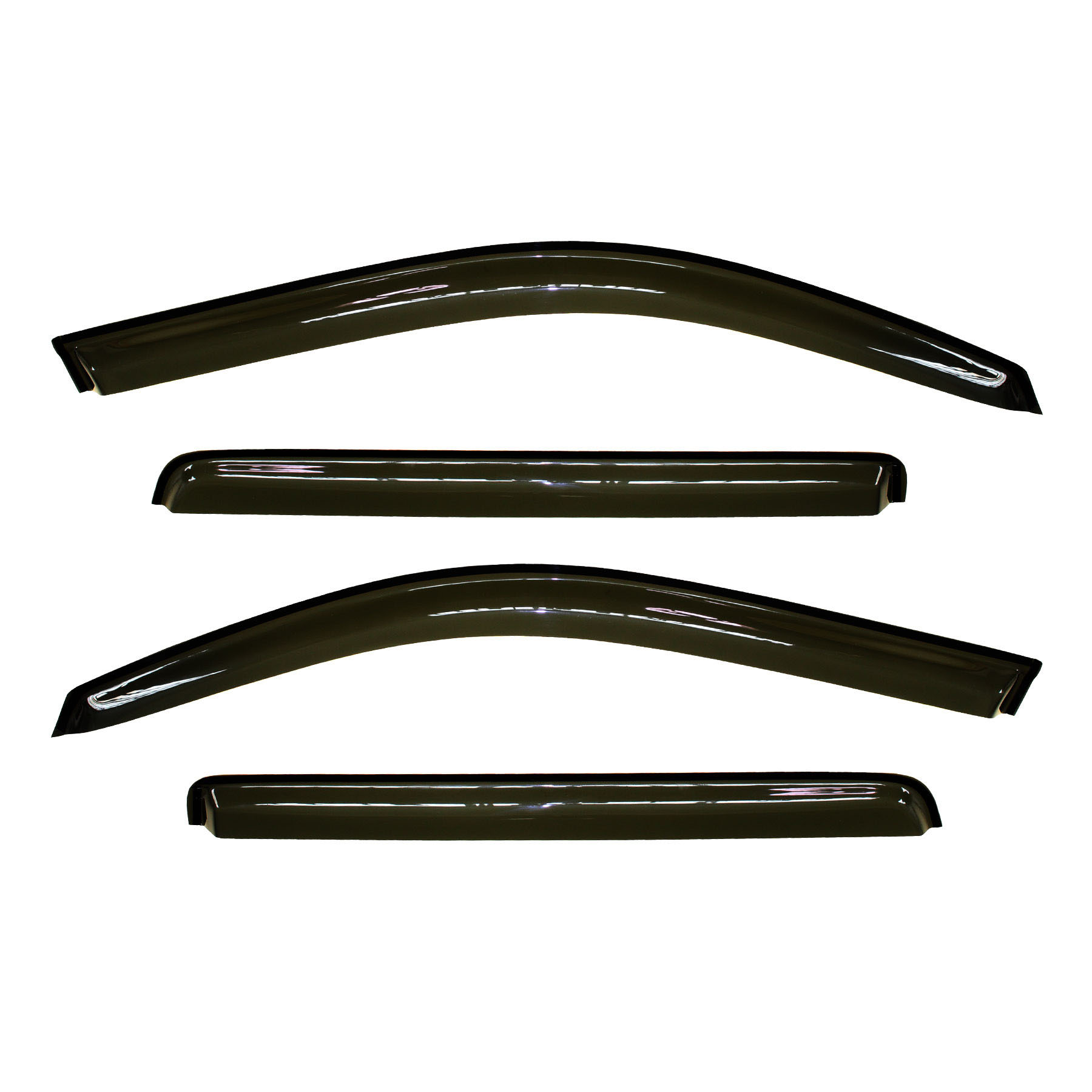 2 Sets Of - Out Channel Style Sun Rain Window Visors Visor For 94240