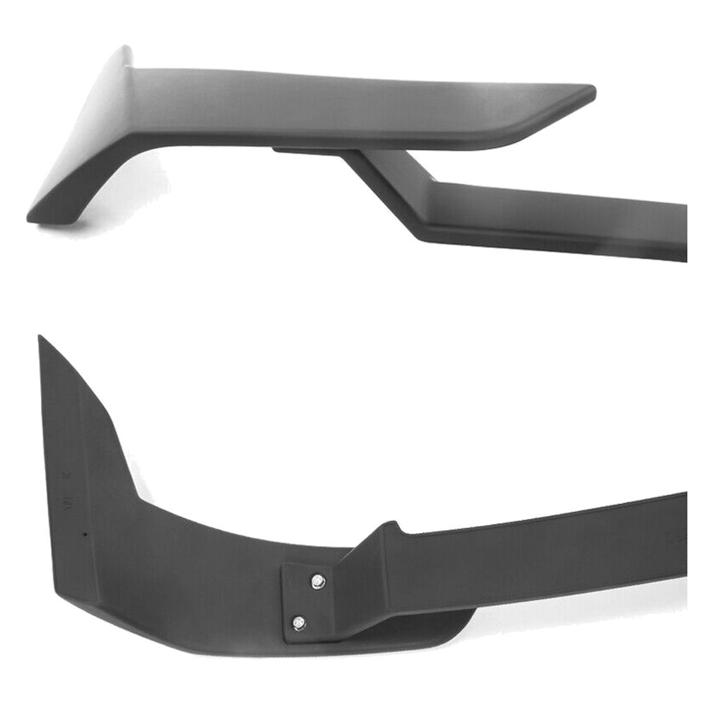 Fits 21-23 Ford Mustang Mach-E Matte Black Rear MID Trunk Spoiler Lip ABS 3PCS