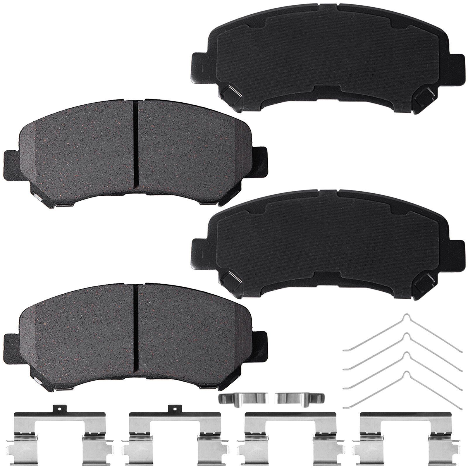 8pcs Front Rear Ceramic Brake Pads