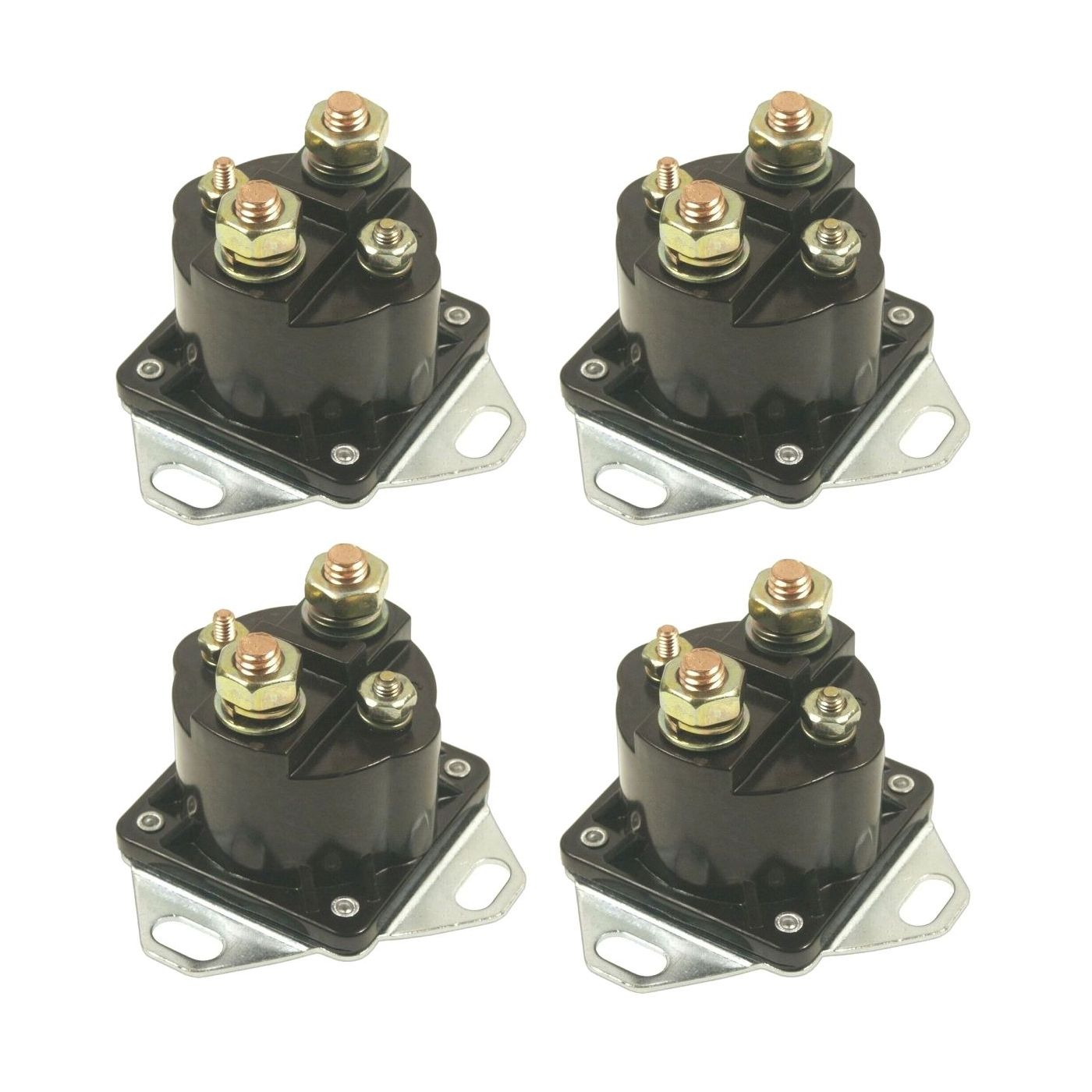 4 Sets Of - Starter Solenoid For 86-89 D100 Custom Standard Cab Pickup Truck Country