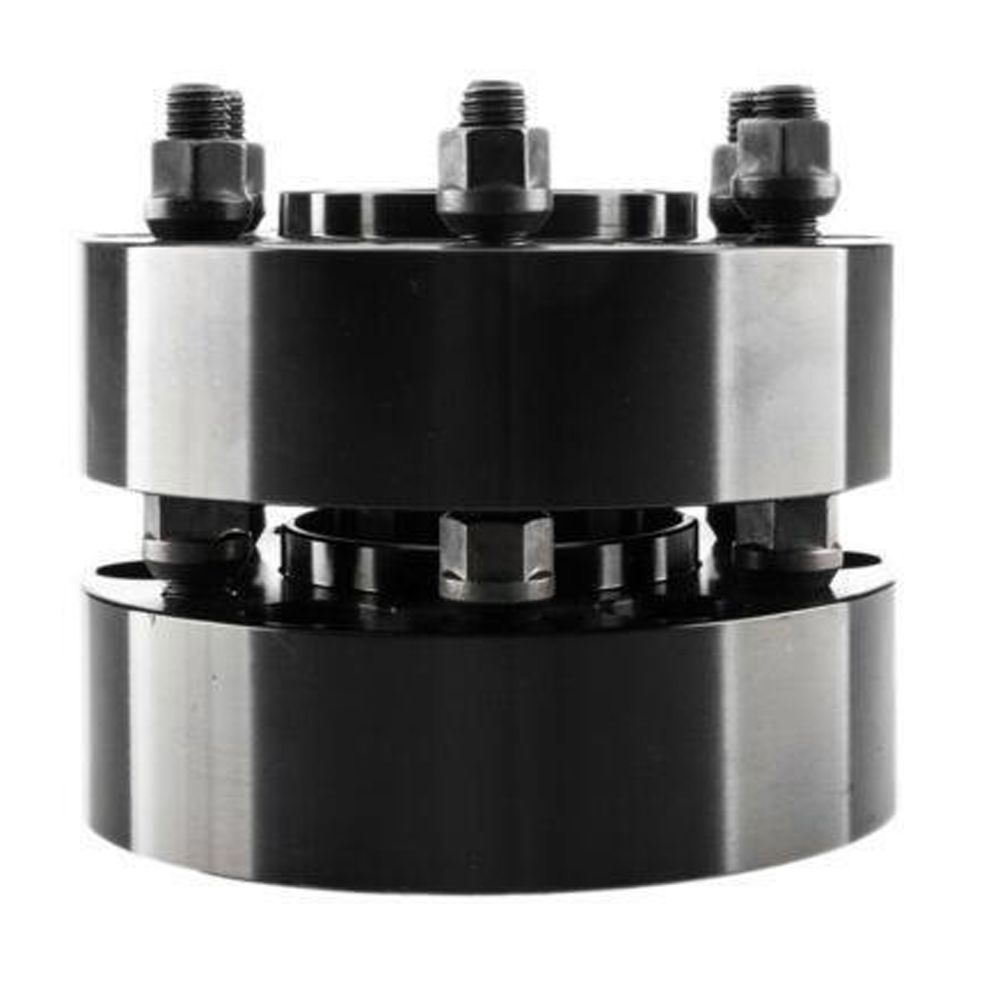 2pcs 2" 6x135 6 Lugs Black Hub Wheel Spacers 14x2 Studs 150