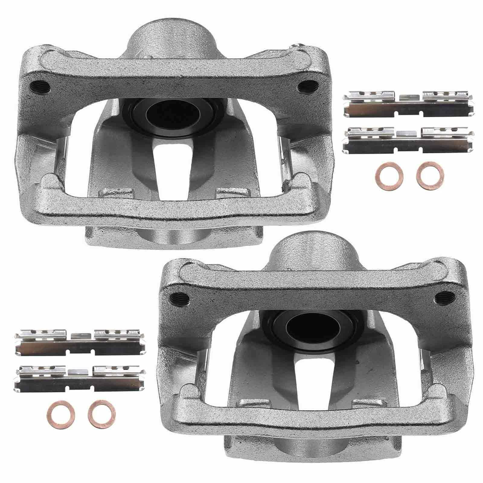 8 PCS - Brake Caliper W/Bracket For 2012-2016 F-150 2012-2016 Lobo Rear Left & Right