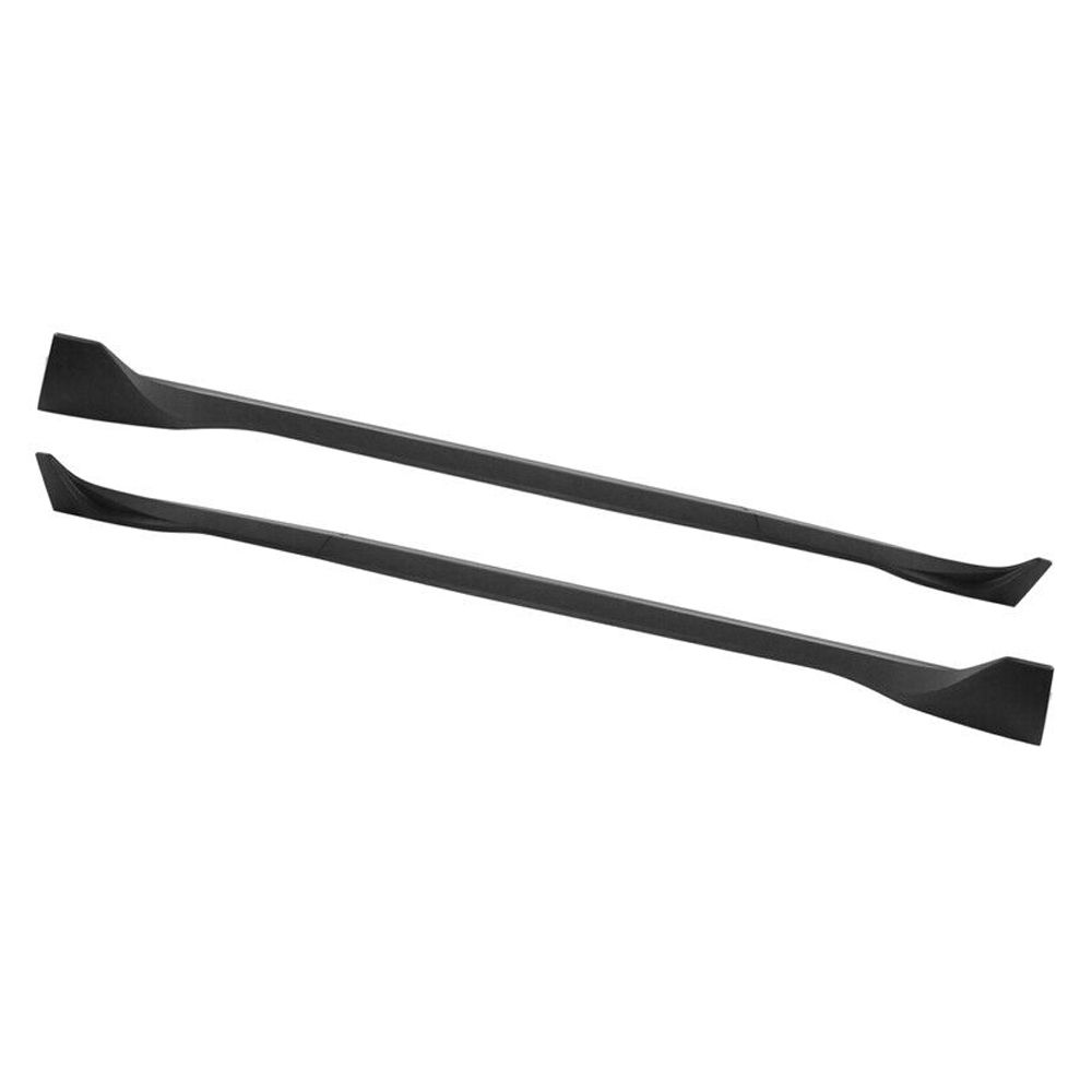 For Tesla 17-23 Tesla Model 3 Side Skirt Rocker Panel Extension Lip Matte Black