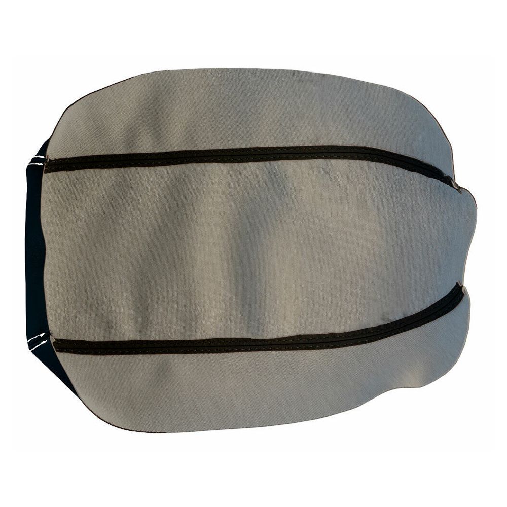 Console Lid Armrest Cover Leather For Dodge Avenger 2008-2014 White Stitch
