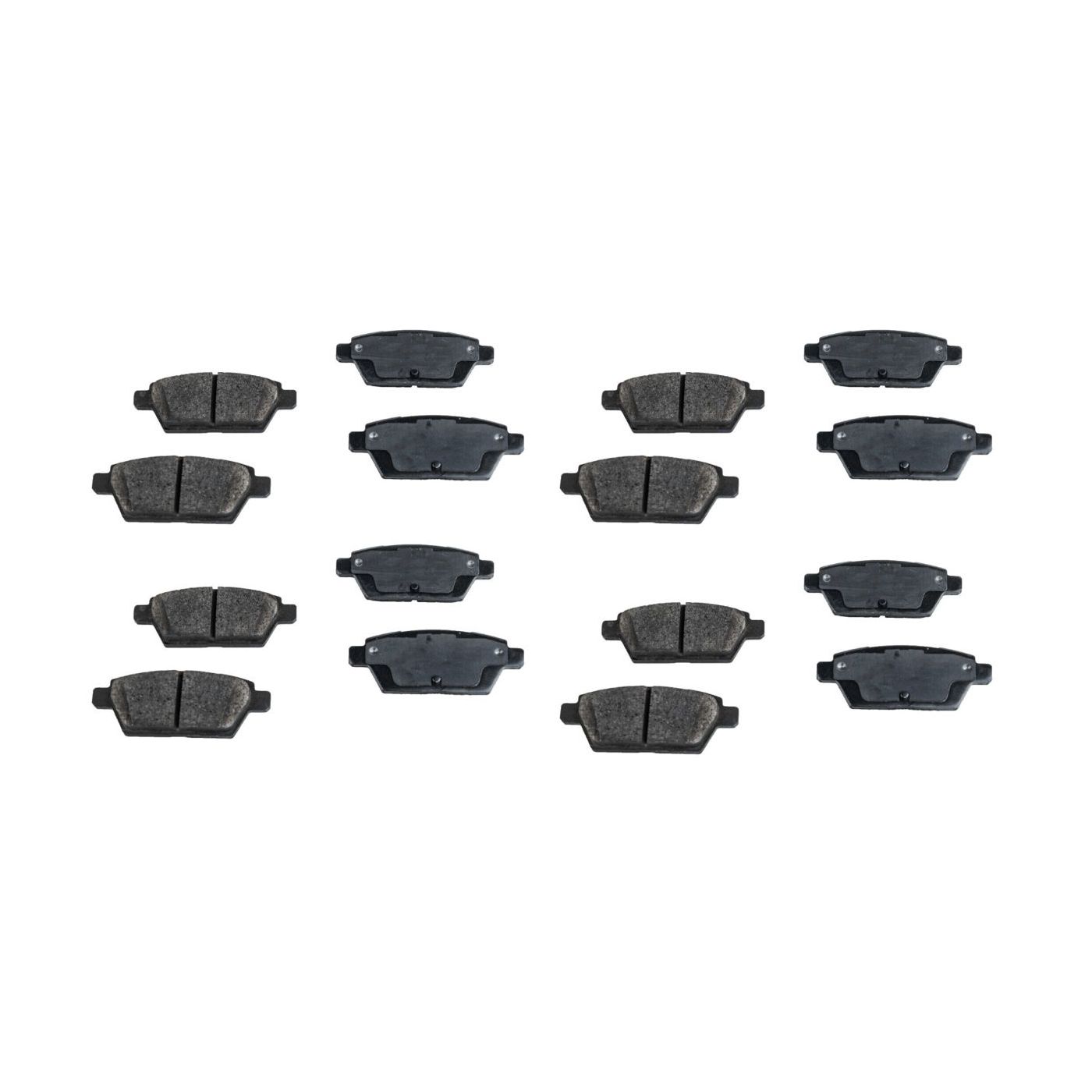 4 Sets Of - Brake Pad Set For 2006-2013 Mazda Rear 2-Wheel Set FWD