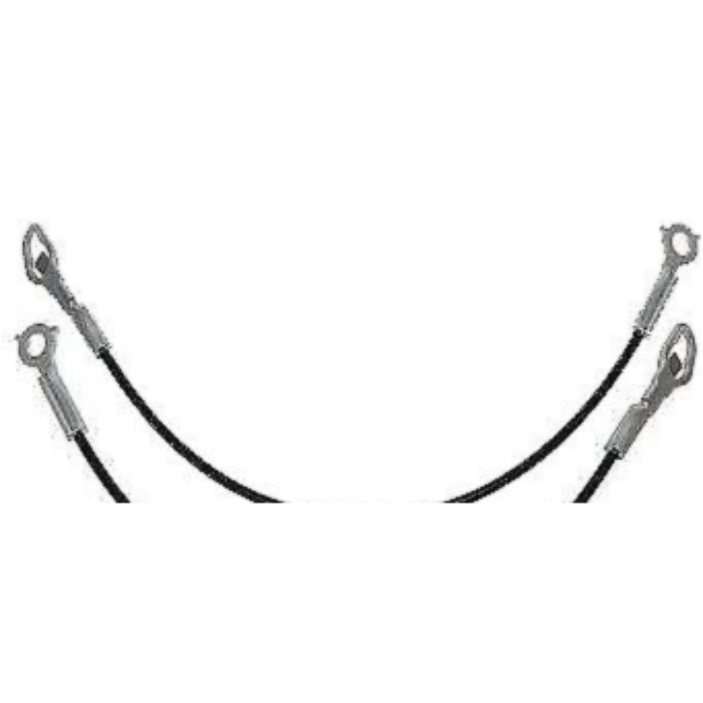 Tail Gate Tailgate Cables Set Of 2 Driver & Passenger Side For Ford Truck Pair