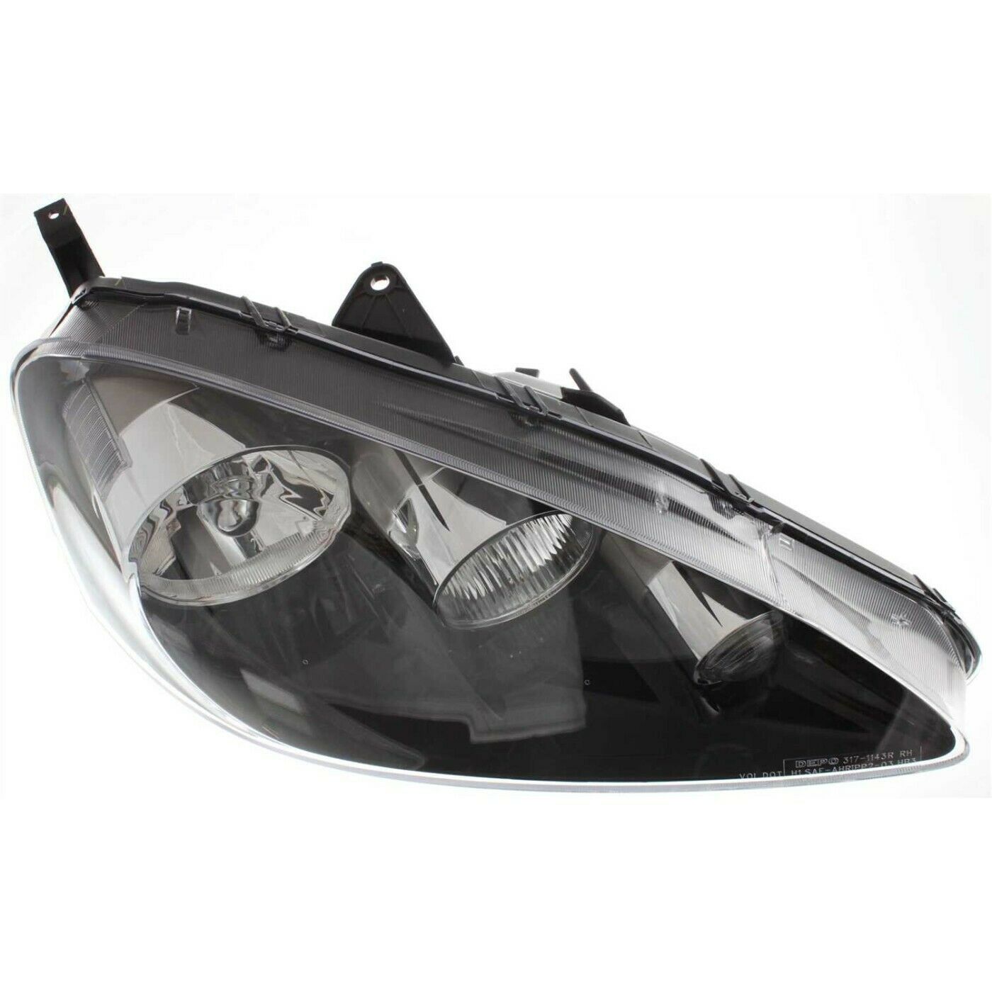 Headlights Headlamps Left & Right Pair Set For 05-06 RSX Base 05-06 RSX Type-S