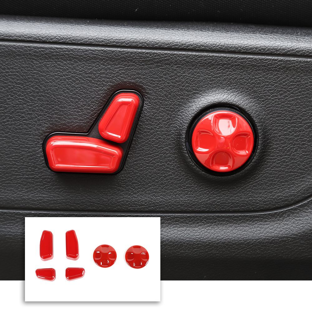 Seat Adjust Button Bezel For Dodge Charger 15+ Durango 11+ RAM 18+ Accessories