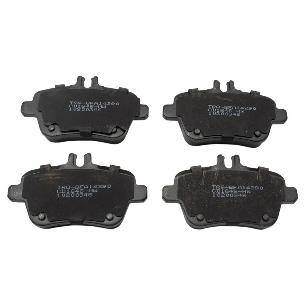 For 17-19 INFINITI QX30 Sport Plus Sport Utility Rear Ceramic Brake Pad Set