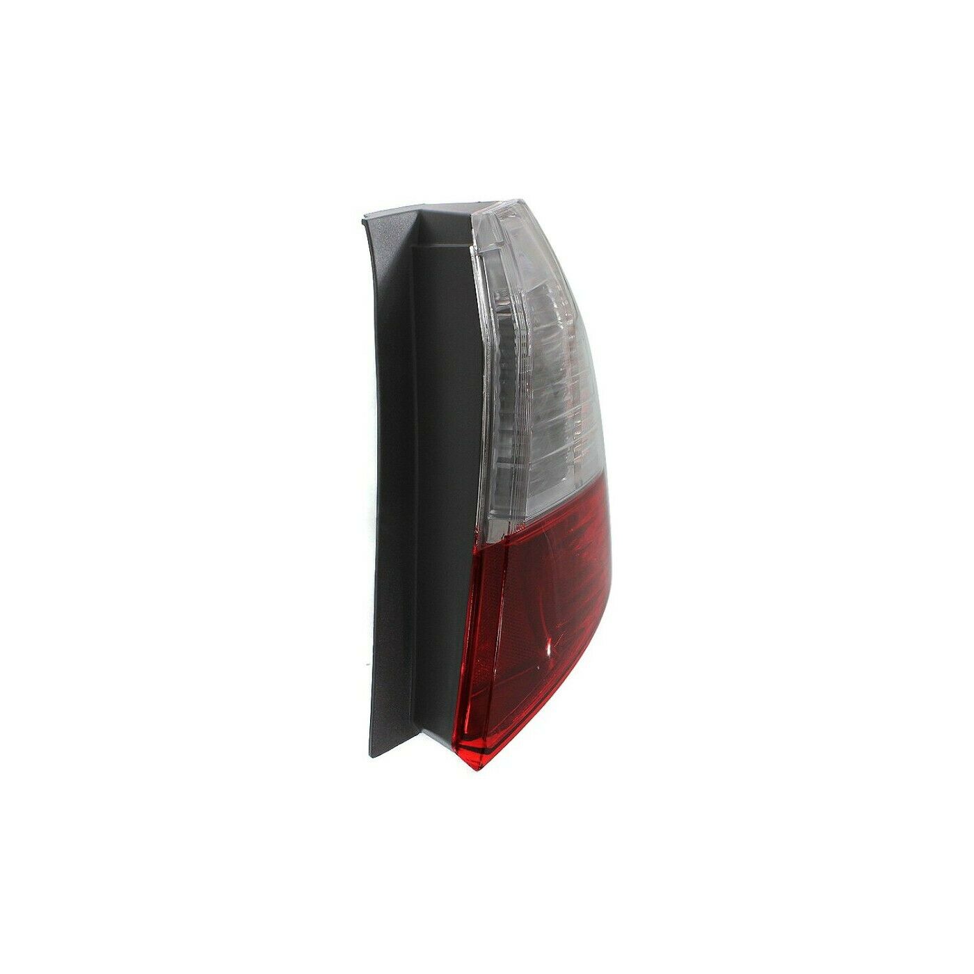 Halogen Tail Light Set For 09-14 Fit Hatchback Clear & Red Lens W/ Bulbs 2Pcs